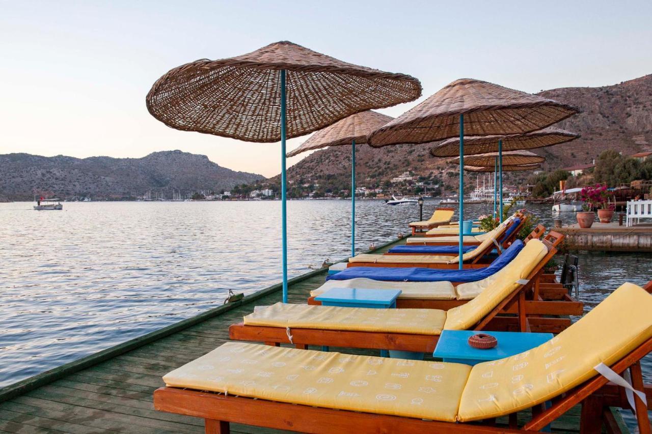 Aphrodite Hotel Bozburun Bagian luar foto