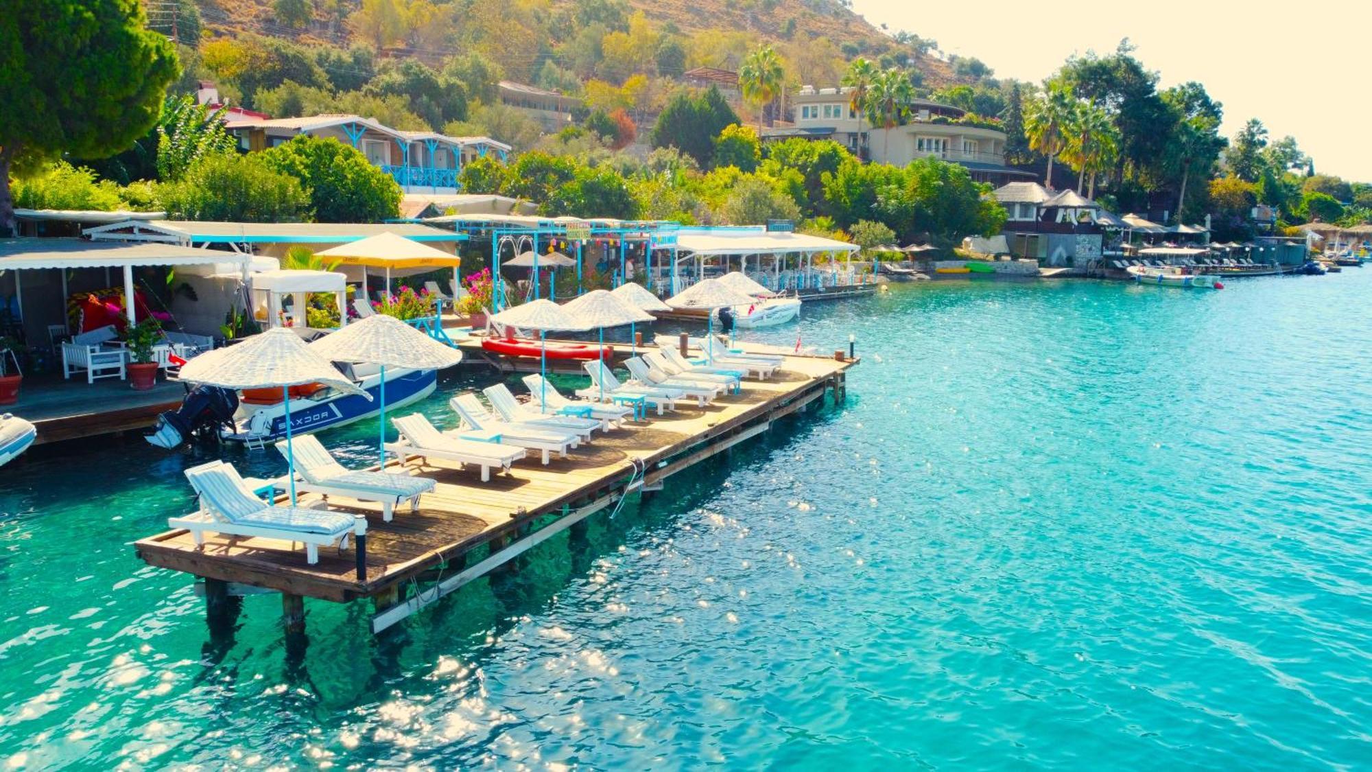 Aphrodite Hotel Bozburun Bagian luar foto