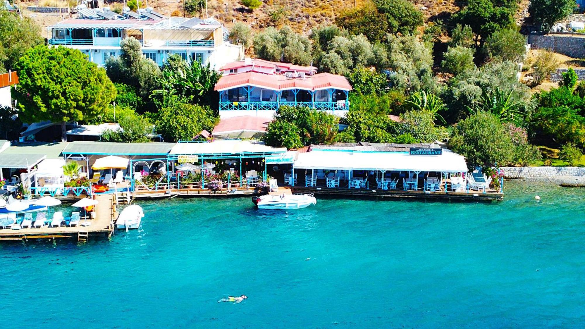 Aphrodite Hotel Bozburun Bagian luar foto