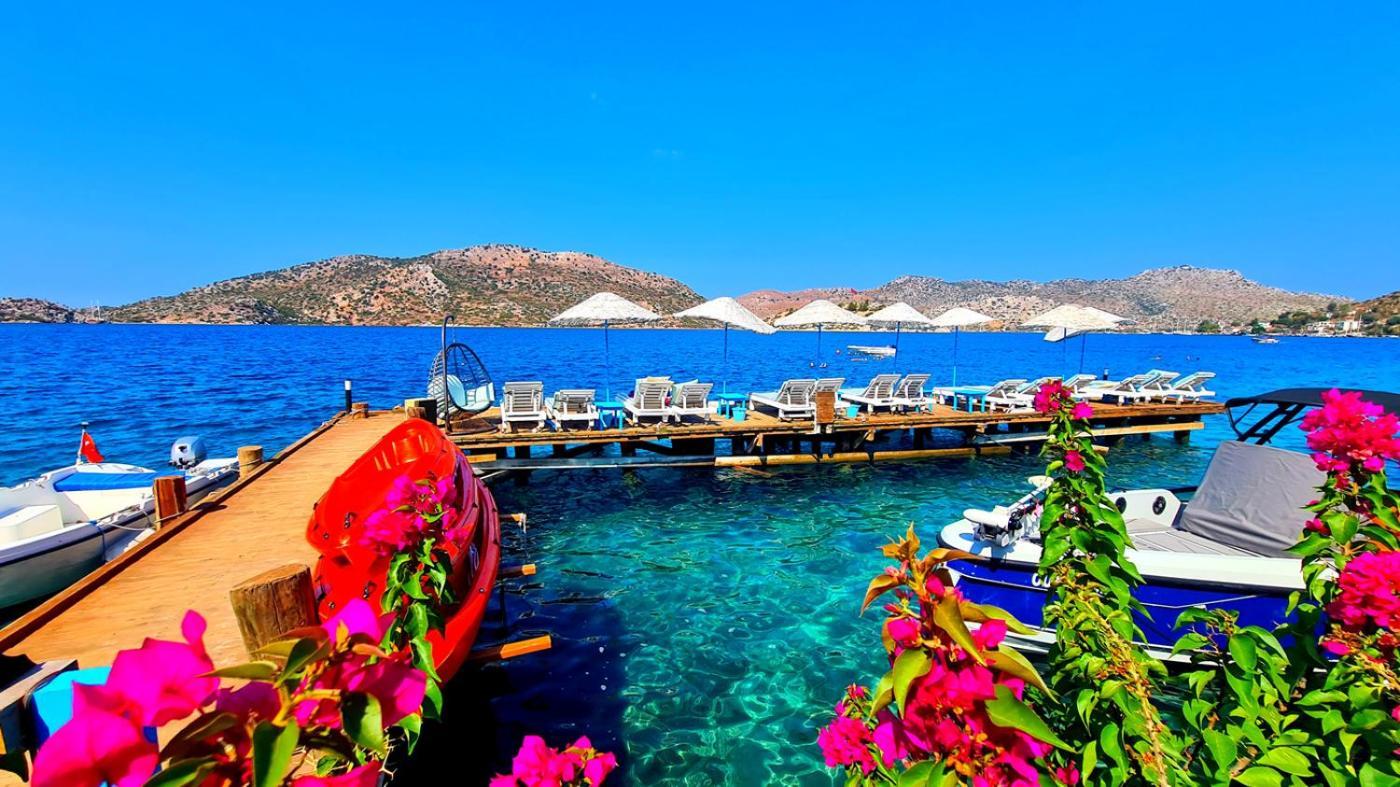 Aphrodite Hotel Bozburun Bagian luar foto
